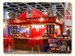 Messestand auf der Grünen Woche in Berlin